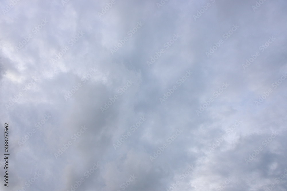 Fototapeta premium Blue sky white cloud blue background.