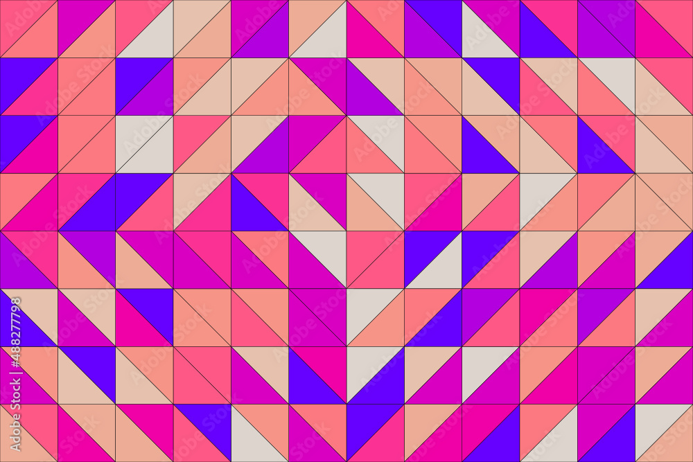 Vector illustration of a triangle polygonal abstract geometric background with colorful gradient design. Low poly design. Vector illustration of a triangle polygonal abstract geometric background with colorful gradient design. Low poly design.