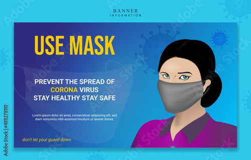 Banner Use Mask 3