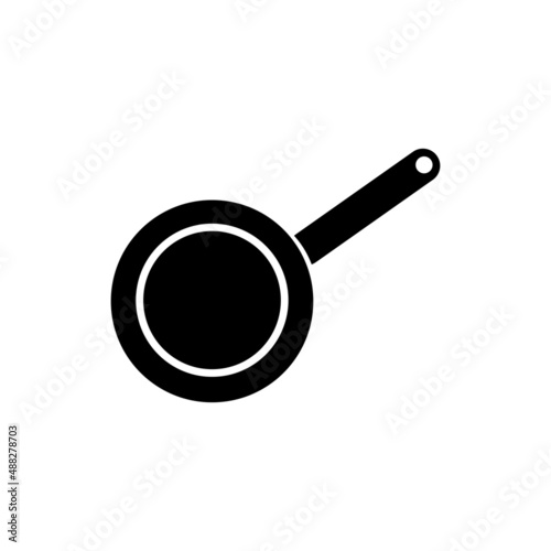 Cooking Pan icon logo vector