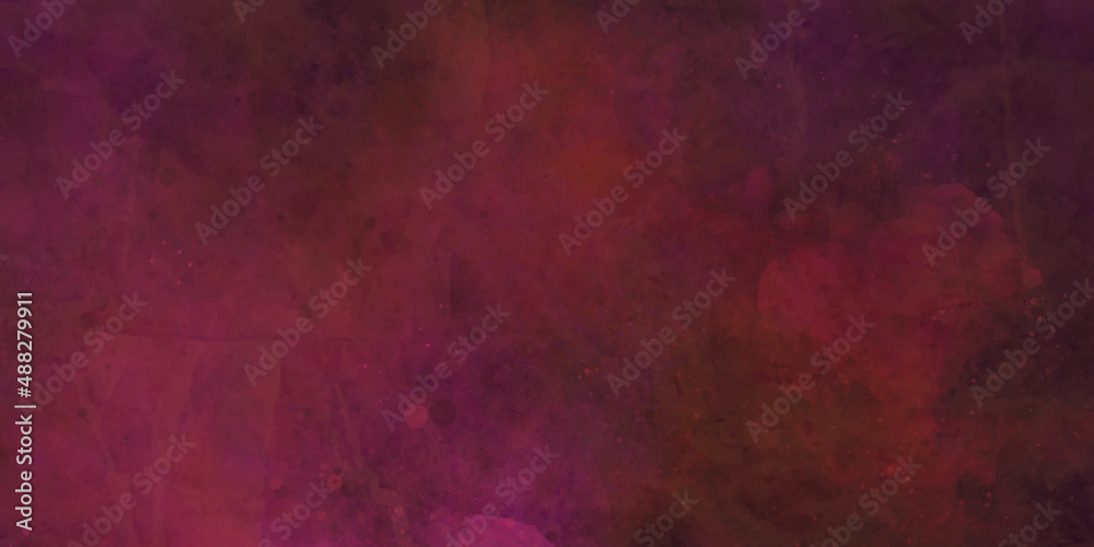 Old, shabby dark red grunge texture. Backgrounds. Textures. Raspberry,pink,re and black textured background old paper. School Background color texture Old paper Vintage Banner Graphics Dark background