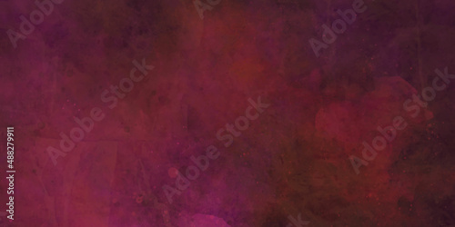 Old  shabby dark red grunge texture. Backgrounds. Textures. Raspberry pink re and black textured background old paper. School Background color texture Old paper Vintage Banner Graphics Dark background