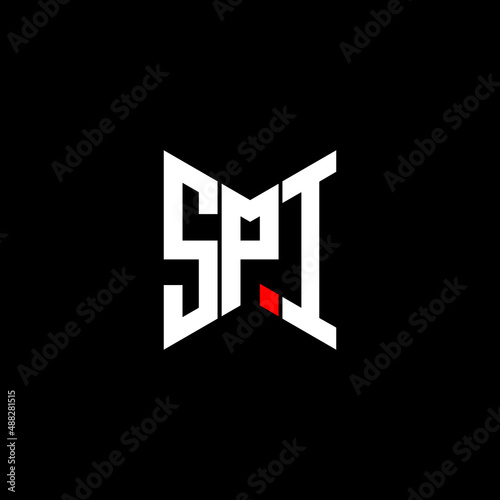 SPI letter logo creative design. SPI unique design