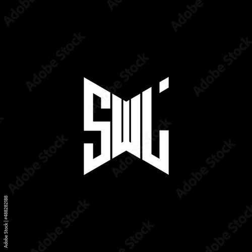 SWL letter logo creative design. SWL unique design photo