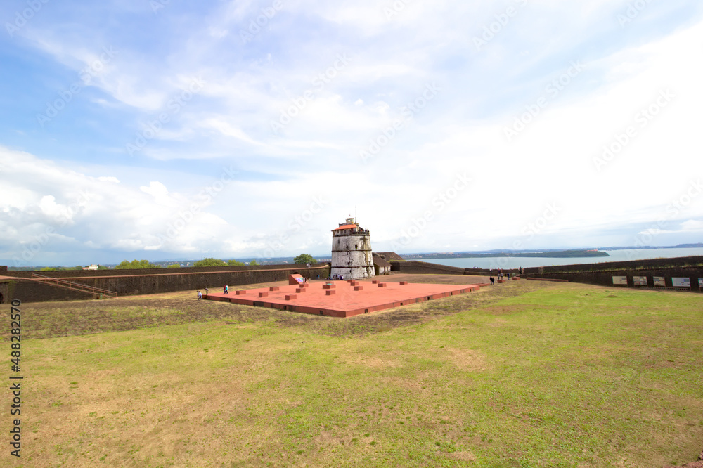 Fototapeta premium Aguada Fort in Goa, India