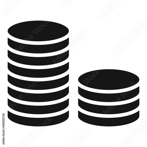 Illustration of Pale of Coins design icon