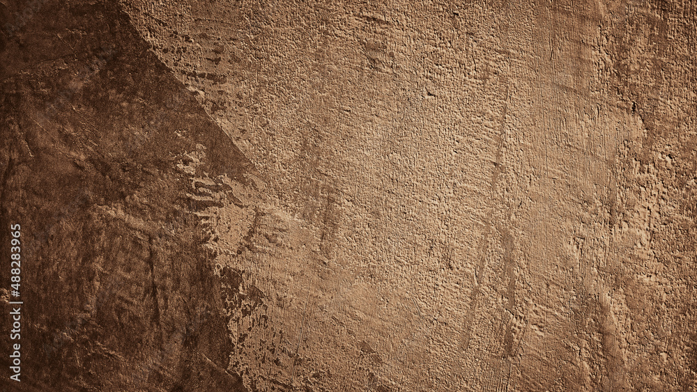 Fototapeta premium brown vintage abstract texture cement concrete wall background