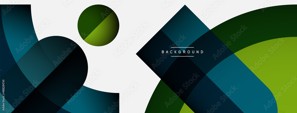 Trendy shapes, color minimal design composition, lines and shadows for wallpaper banner background or landing page Trendy shapes, color minimal design composition, lines and shadows for wallpaper banner background or landing page