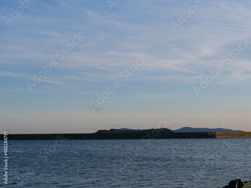 海と山の町蒲郡の風景