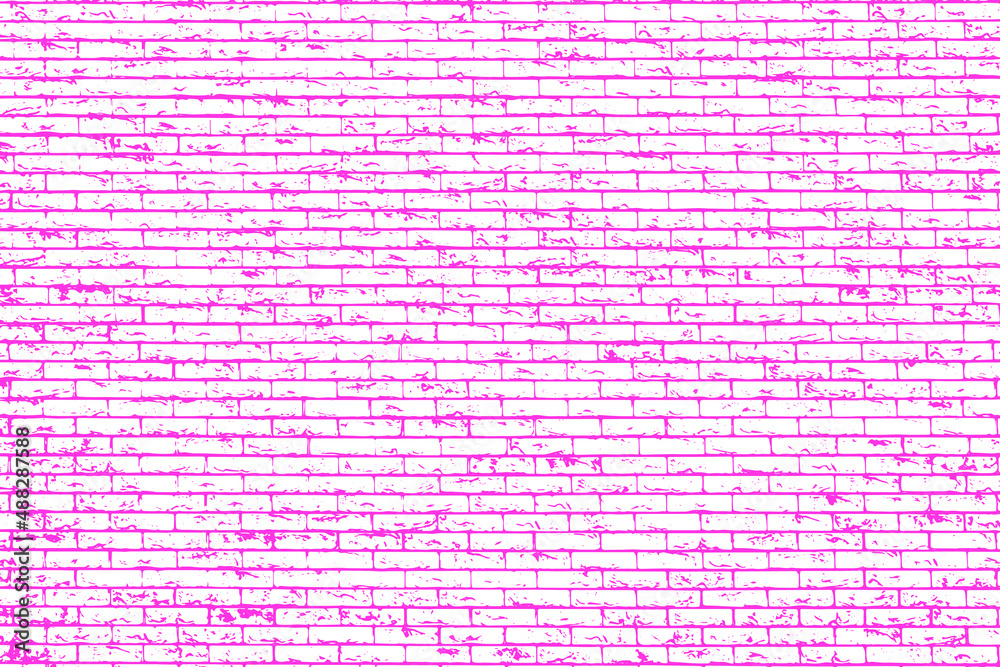 Fototapeta premium White brick building wall. Interior of a modern loft. Background for design.