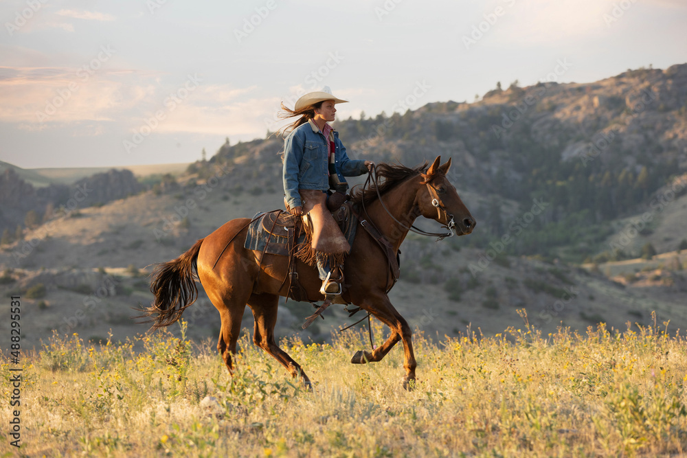 Running Cowgirl