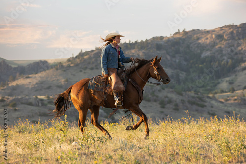 Running Cowgirl © Terri Cage 
