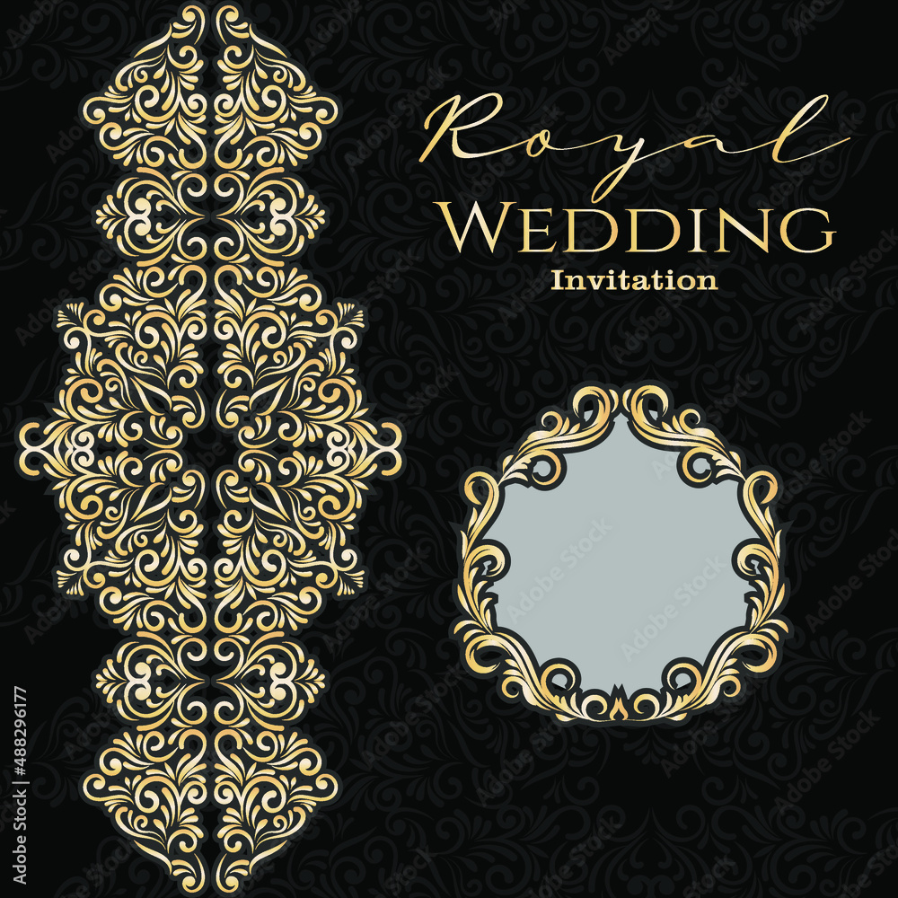 Free Vector  Elegant wedding background  Wedding background Royal  wedding invitation Elegant wedding