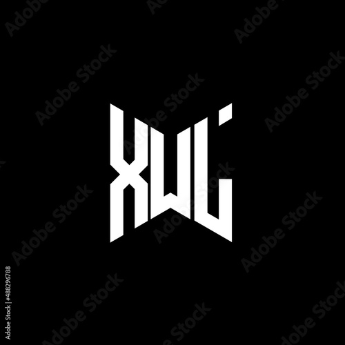 XUL letter logo creative design. XUL unique design photo