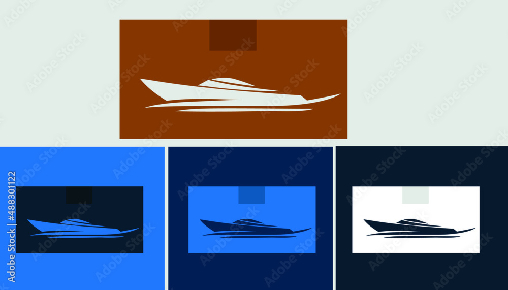 vector logos of anchors and ships for freight forwarding boats to send goods or send passengers vector logos of anchors and ships for freight forwarding boats to send goods or send passengers