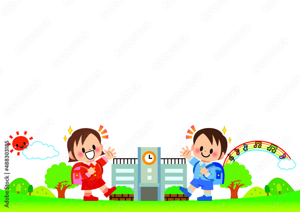 フレーム 学校 子供 卒業式 入学式 卒業 勉強 小学生 保育園 小学校 友達 人物 仲間 応援 頑張る 元気 笑顔 楽しい 子供たち 子供達 男の子 女の子 バンザイ かわいい セット 可愛い 春 夏 入園式 おめでとう 誕生日 生徒 入園 卒園 卒園式 仲良し 4月 3月 嬉しい 喜ぶ