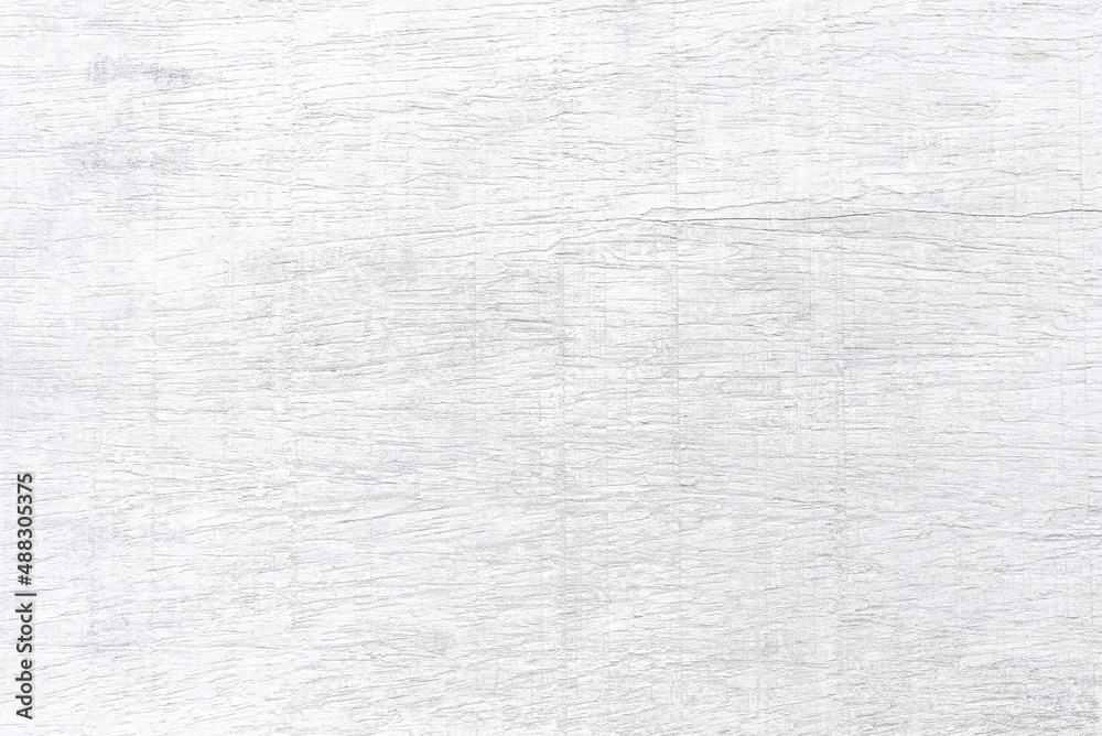 Fototapeta premium White wooden floor painted texture for background.