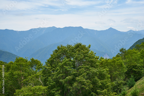 長野県飯田市 しらびそ高原からの眺め 
