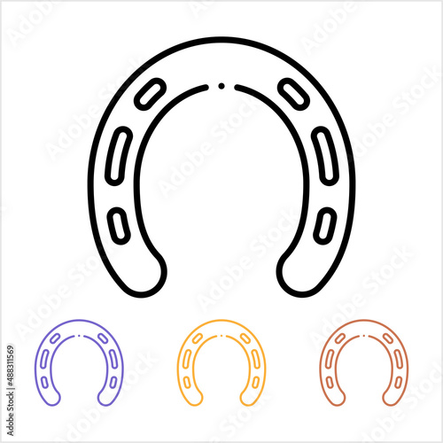 Horse Shoe Icon, Horse Hoof Wear Protector