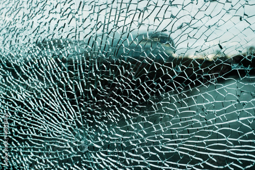 Photography Damaged window