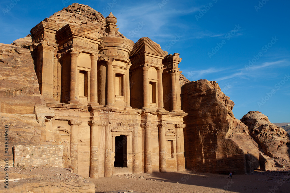 The Monastery, Petra's largest monument, located in Jordan