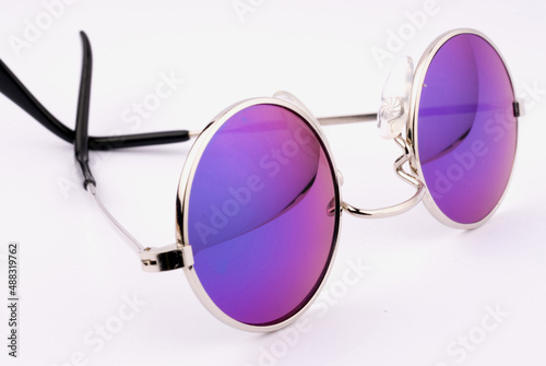 Photo of cool sunglasses as a symbol of youth, lifestyle and fashion photo