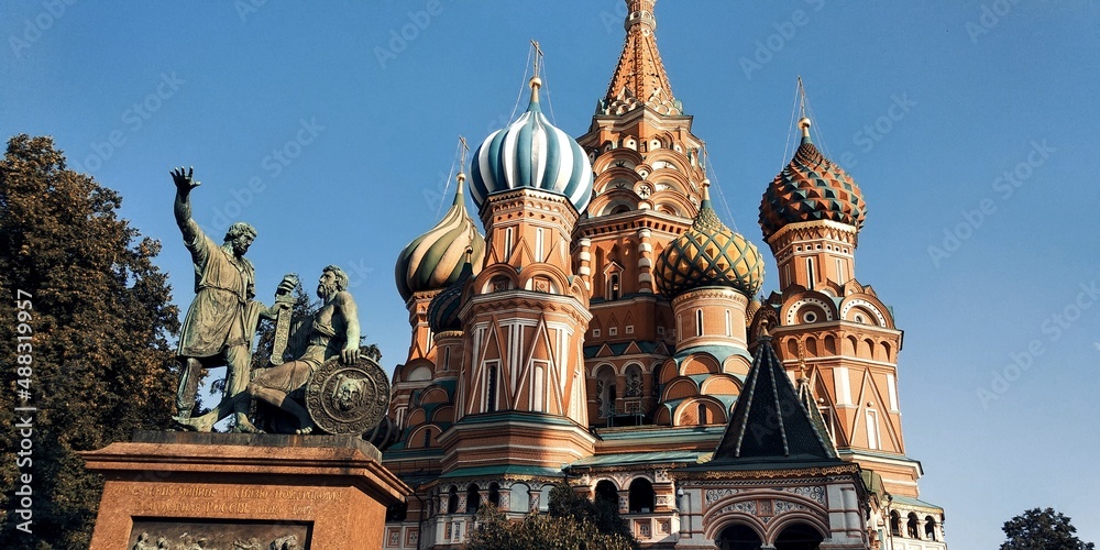 Fototapeta premium cathedral of st basil