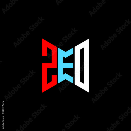 ZED letter logo creative design. ZED unique design photo
