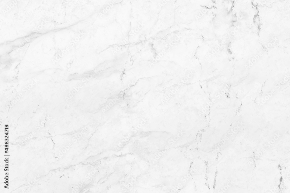 White marble texture with natural pattern for background or design artwork.