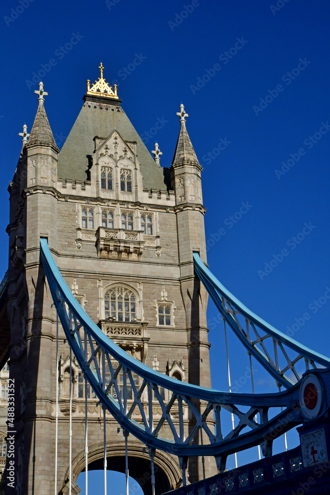 London; England - october 21 2021 : the Tower Bridge