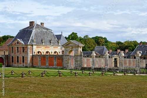 Vaux le Vicomte, France - august 23 2020 : the historical castle photo