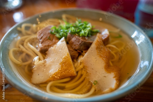 Miyako soba (noodle soup)