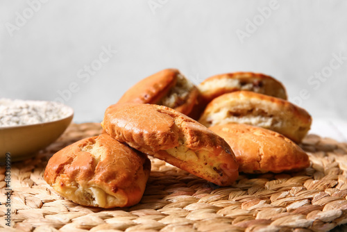 Freshly baked golden brown ...