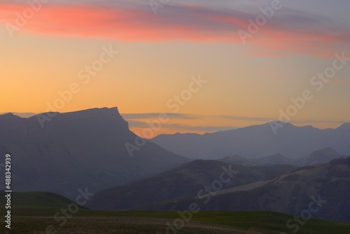 Sunrise in mountains © jacf5244