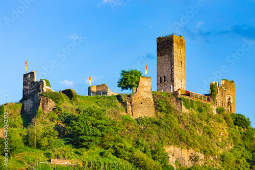 Castle Ruin Metternich, Beilstein, Germany photo