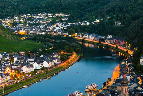 Moselle River And Cochem, Germany