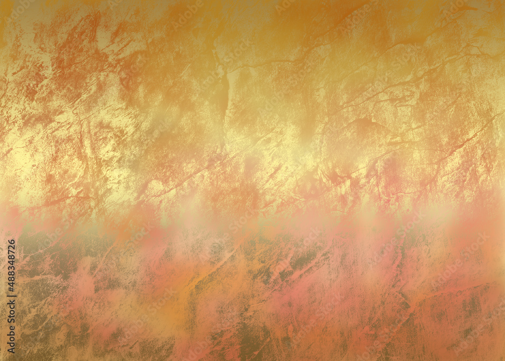 Golden Abstract decorative paper texture background for artwork - Illustration Golden Abstract decorative paper texture background for artwork - Illustration