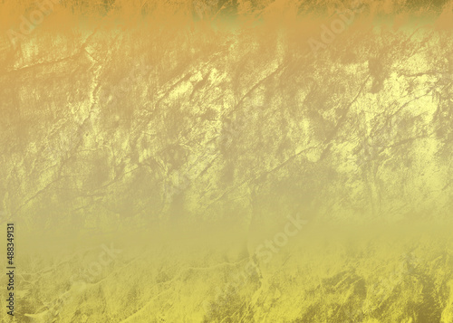 Golden Abstract decorative paper texture background for artwork - Illustration