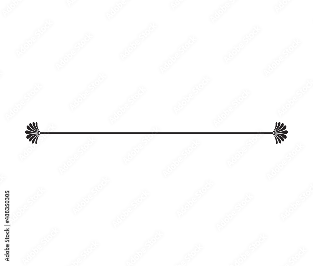 Calligraphy ornament line. Calligraphic text divider, border, separator decor design. Antique vintage victorian elegant decoration element. Filigree frame ornament line. Hand drawn vector illustration Calligraphy ornament line. Calligraphic text divider, border, separator decor design. Antique vintage victorian elegant decoration element. Filigree frame ornament line. Hand drawn vector illustration