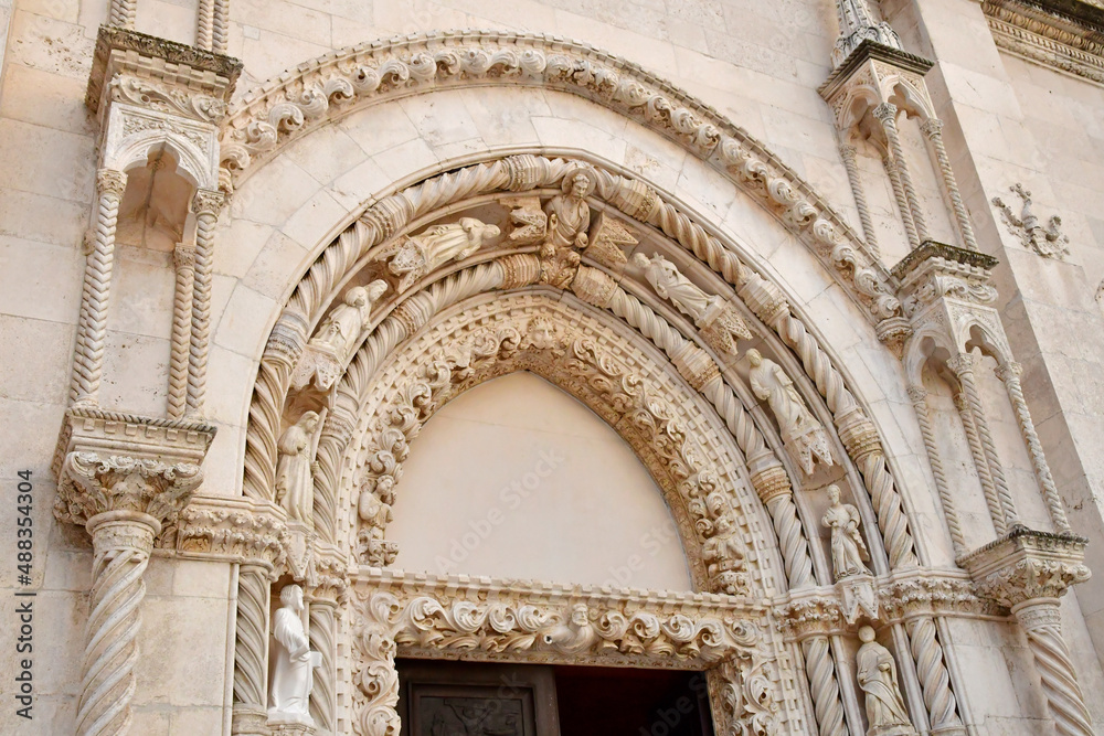 Sibenik,Croatia; - september 5 2021 : Saint James cathedral