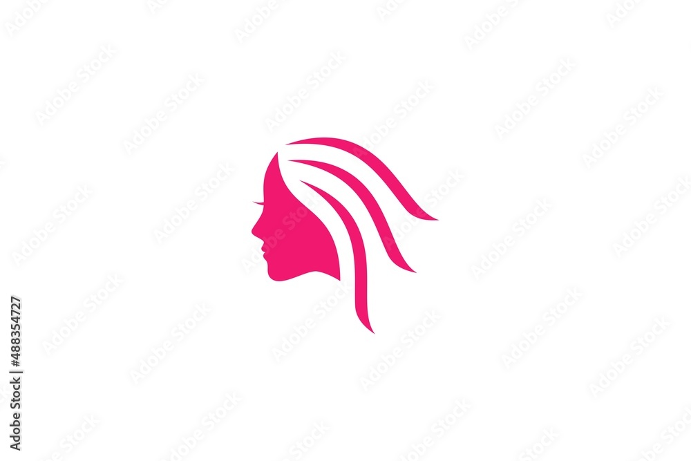 Fototapeta premium Woman, Beauty logo. Vector Design.