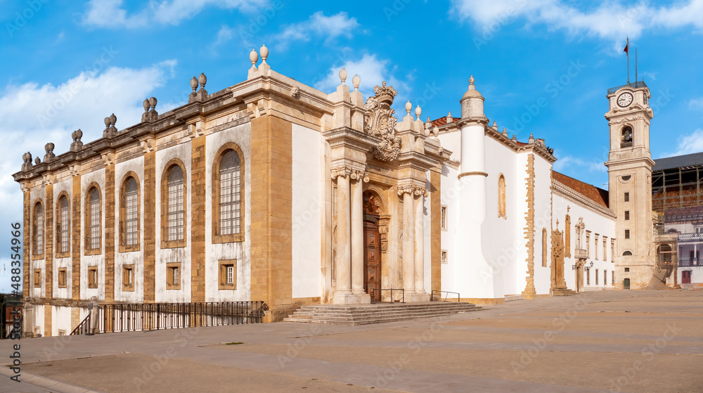 Library of University of Coimbra, Building of XVIIi century.