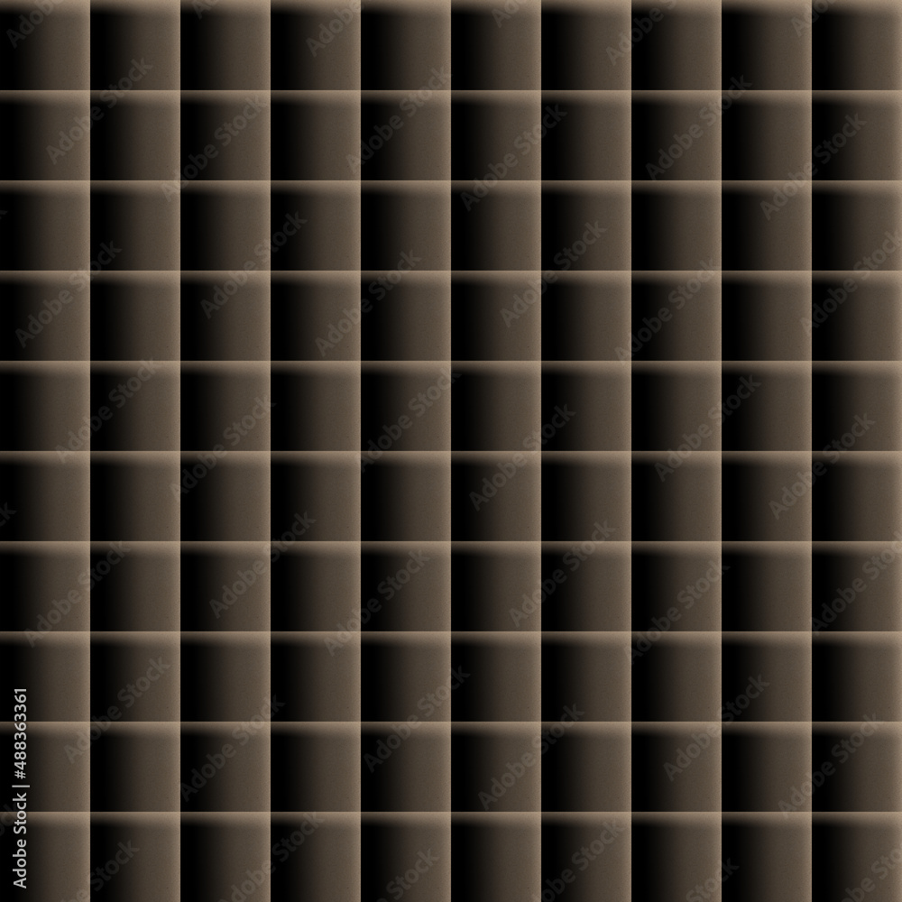 Brown shaded squares seamless background