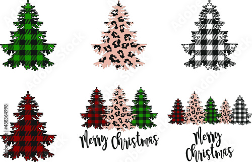 Christmas Tree , Buffalo Plaid