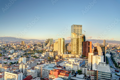 Mexico City, panoramic view