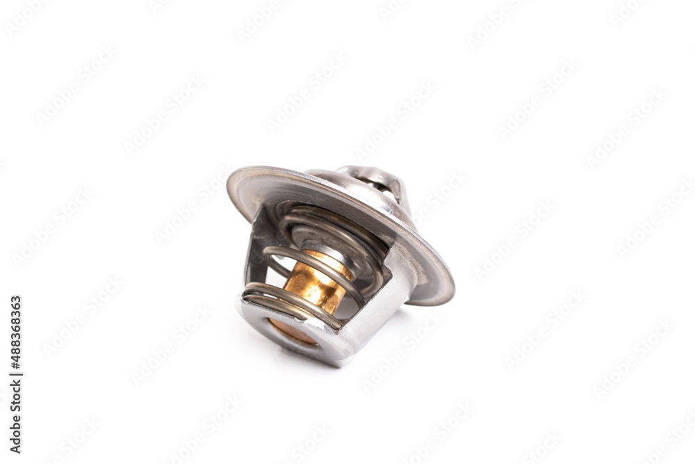 Thermostat for car isolated on white background Thermostat for car isolated on white background