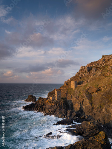 Botallack mines Cornwall, now a UNESCO World Heritage Site