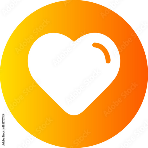 favourite gradient icon