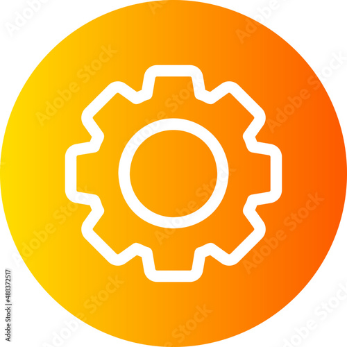 settings gradient icon