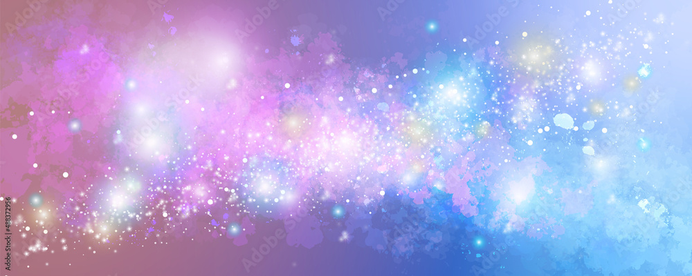 Space background with realistic nebula and lots of shining stars. Infinite universe and starry night. Colorful cosmos with stardust and the Milky Way. Magical color galaxy. Space background with realistic nebula and lots of shining stars. Infinite universe and starry night. Colorful cosmos with stardust and the Milky Way. Magical color galaxy.